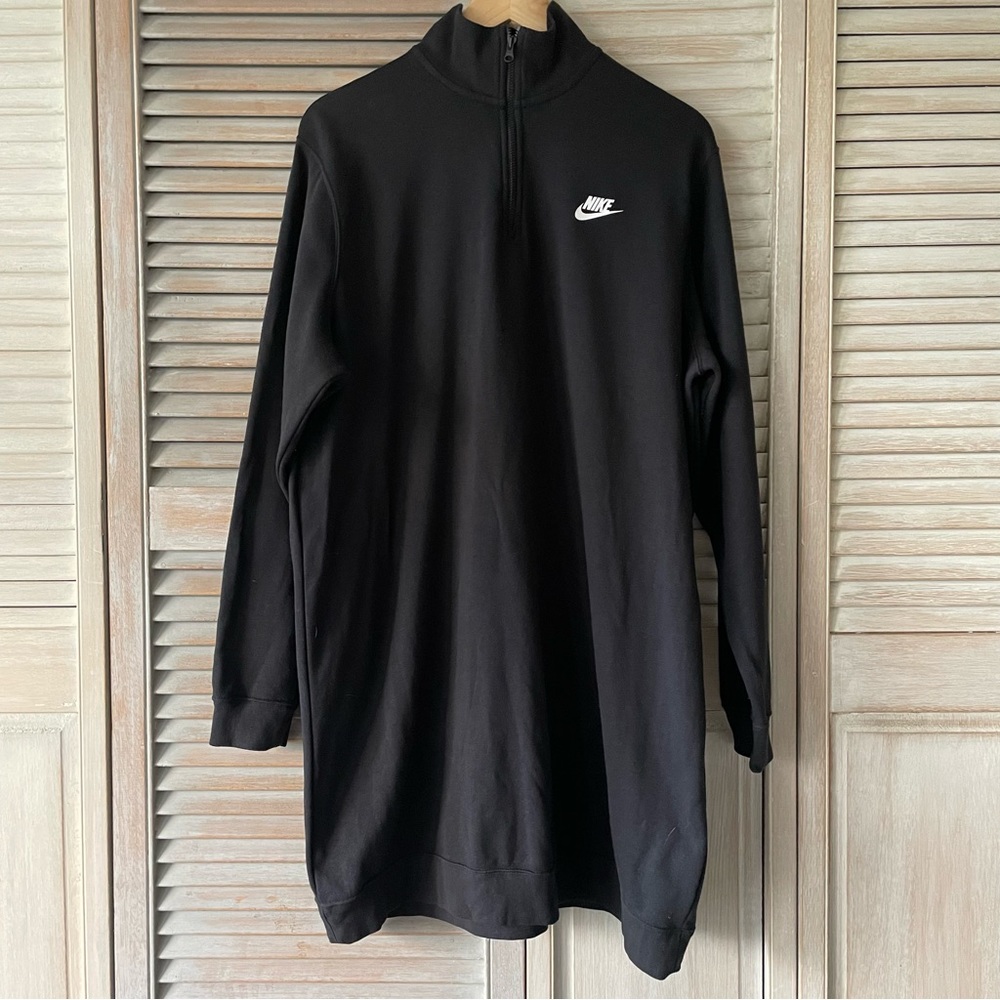 Nike Black Dress/long sweater